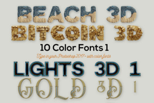 10 Color Font: Bold, Vibrant, and Ready for Your Projects