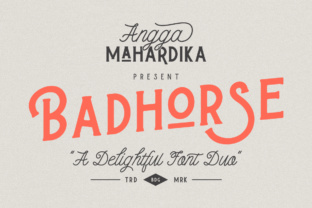 Badhorse: A Modern Font That Combines Elegance and Playfulness