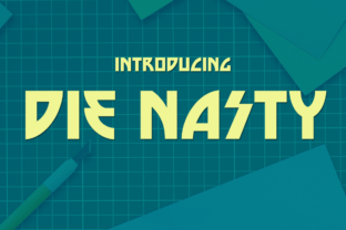 Die Nasty: A Dynamic Font for Creative Workflows
