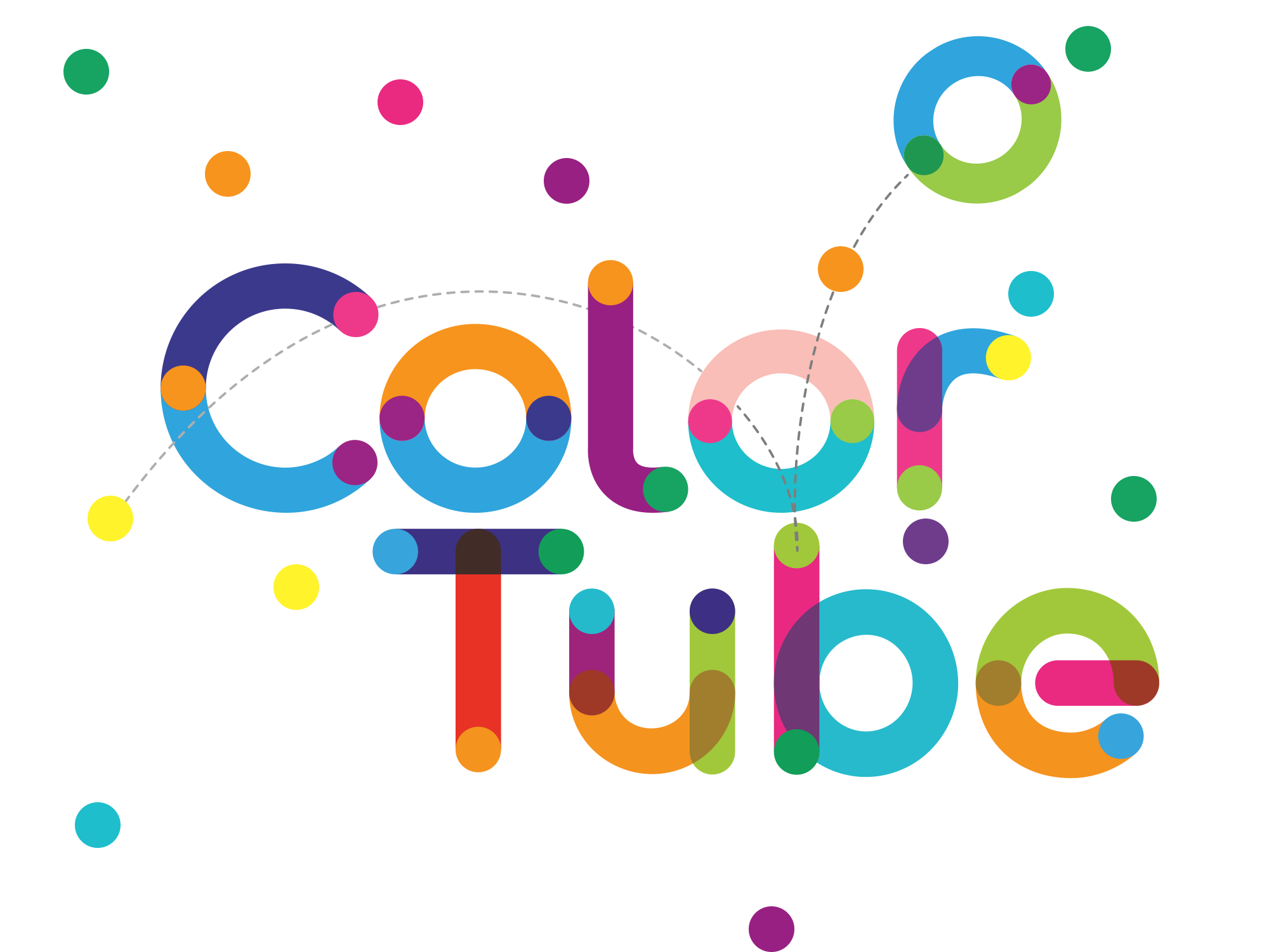Discover the Vibrant World of Color Tube Pro Font
