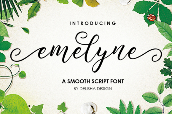 Emelyne Script Font: A Modern Touch for Creative Projects