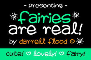 Fairies Are Real: A Whimsical Font for Creative Expression