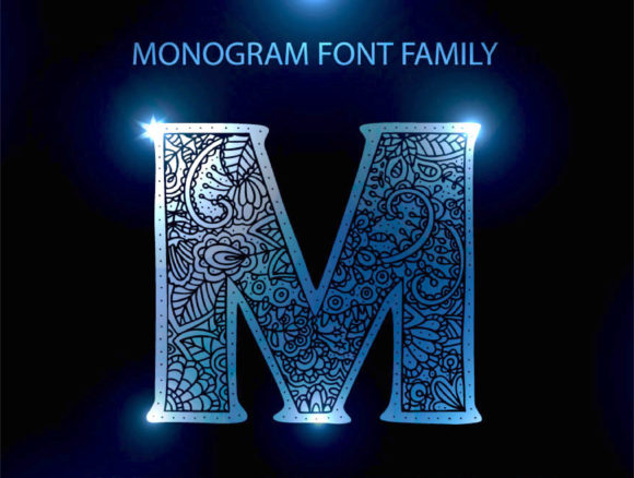 Monogram Font Family: Elegant Typography for Every Need