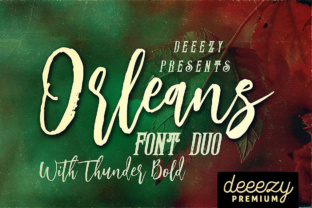 Orleans Script Font Duo: Creative and Cool Typography for Your Projects