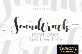 Soundtrack Font Duo: Elevate Your Creative Projects with Style and Substance