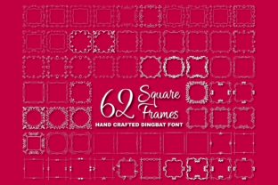 Square Frames: A Versatile Dingbat Font for Design Projects
