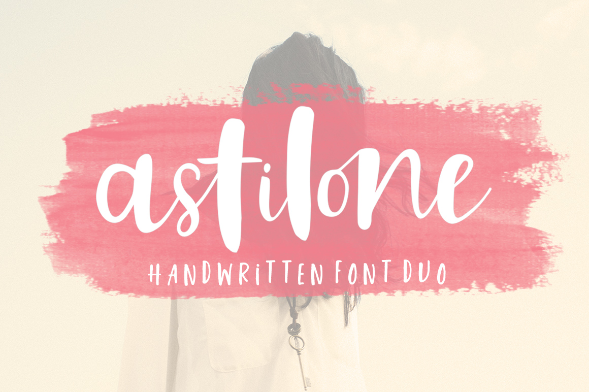 The Astilone Font Duo: A Bold, Hand-Brushed Solution for Modern Design