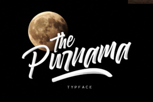 The Purnama: A Unique Hand-Lettered Font for Creative Expression