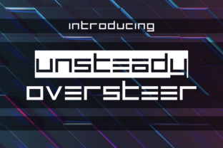 Unsteady Overseer: A Bold, Unconventional Font for Modern Design